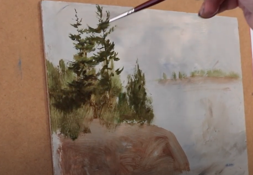 Learn to Paint Canadian Pine Trees | Avenue Road Arts School