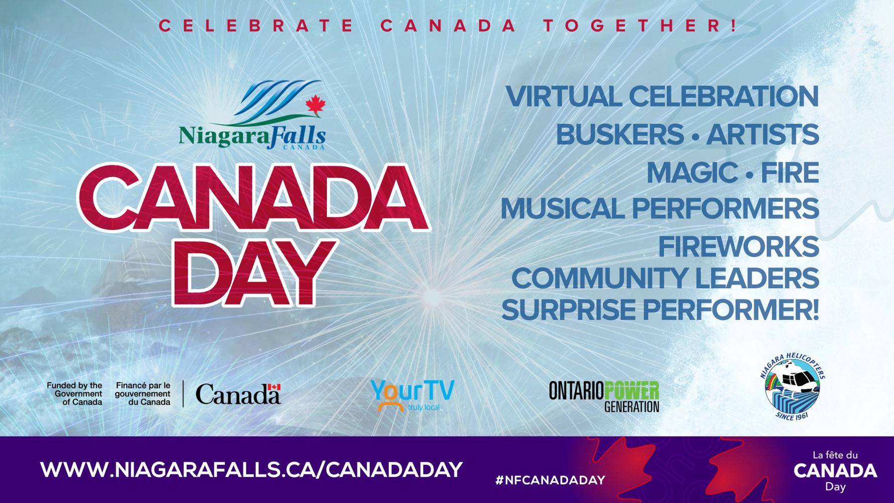 Niagara Falls Canada Day Virtual Celebration