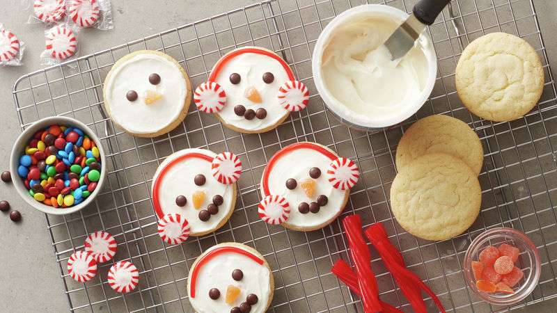 Easy Snowman Cookies