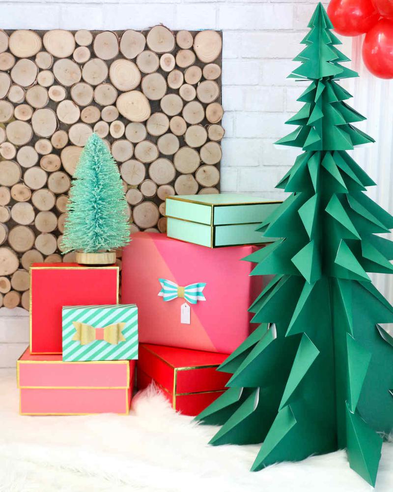 Origami Christmas Trees / Arbres de Noël en origami