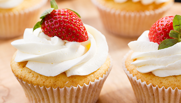 Strawberry Day Cupcakes