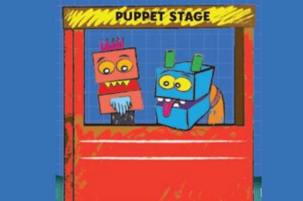 Hands-On STEAM Box Puppets