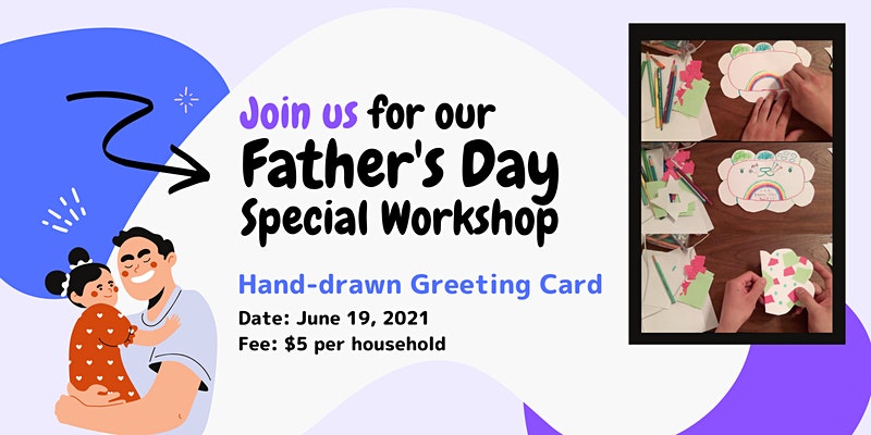 Online Workshop - Handmade father's day card