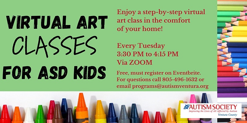 Virtual Art Classes for ASD Kids