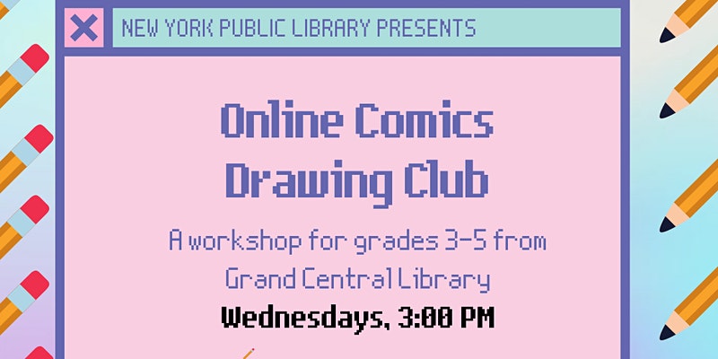 Online Comics Drawing Club: Scenes From Books