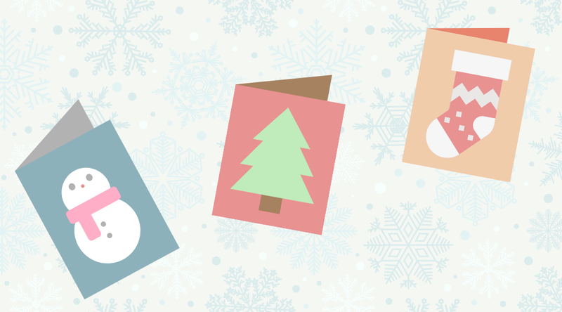 Make a Holiday Card / Fabriquez une Carte de Voeux