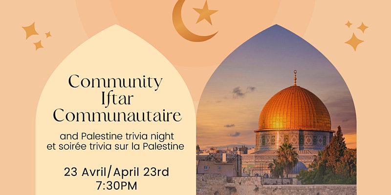 Community Iftar and Palestinian Trivia Night