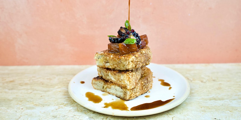 MOTHER'S DAY BRUNCH COOKALONG | Crispy Banana Stuffed French Toast