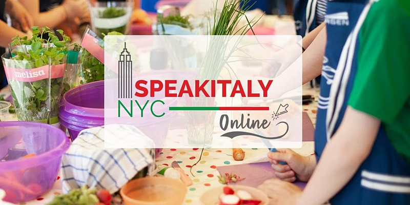 (Kids) Online Italian Cooking Class | Summer Edition (Afternoons)