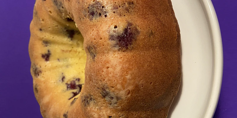 Annie's Signature Sweets - Blueberry cream cheese  bundt Cake Class