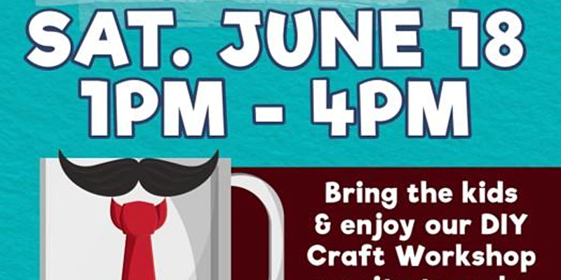 Father's Day Craft Workshop | Make A Mug For Dad - Courtesy of Yorkgate Mall