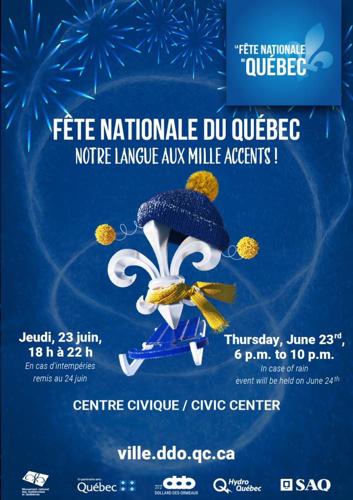 Fête nationale du Québec | Ville de Dollard-des-Ormeaux