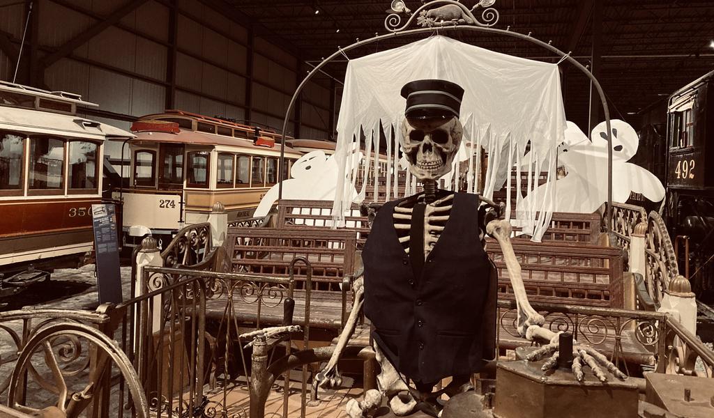 GHOSTS @ TRAIN MUSEUM THIS HALLOWEEN